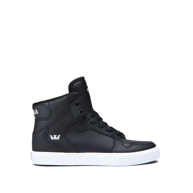 Supra Vaider High Top Schuhe Kinder - Schwarz MUB19078